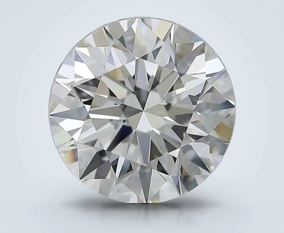 7.01ct K VVS2 Rare Carat Ideal Cut Round Diamond