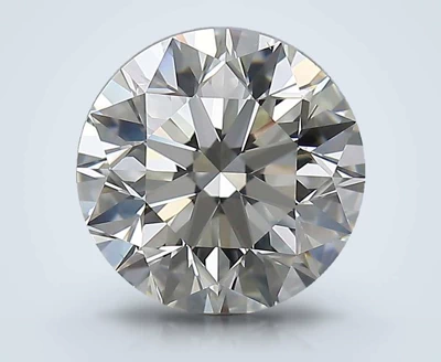 3.01ct J VS2 Excellent Cut Round Diamond