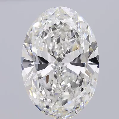 15.00ct F VS1 Very Good Cut Oval Lab Grown Diamond