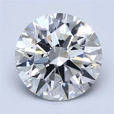 2.26ct H IF Rare Carat Ideal Cut Round Diamond