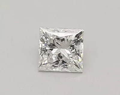 0.44ct D VVS2 Rare Carat Ideal Cut Princess Lab Grown Diamond