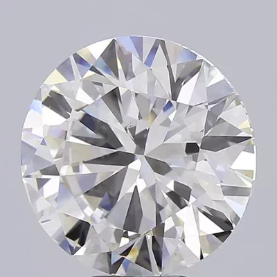 9.02ct F VS2 Excellent Cut Round Lab Grown Diamond