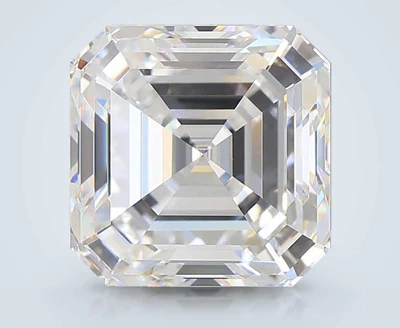 7.02ct D VVS2 Rare Carat Ideal Cut Asscher Lab Grown Diamond