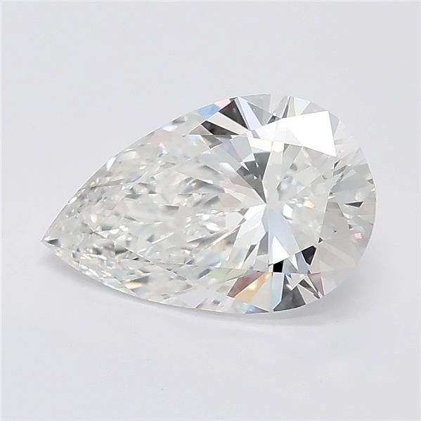 1.52ct F VVS2 Rare Carat Ideal Cut Pear Lab Grown Diamond