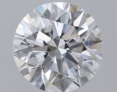 7.01ct D IF Rare Carat Ideal Cut Round Diamond