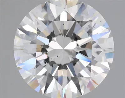 3.02ct H SI1 Rare Carat Ideal Cut Round Diamond