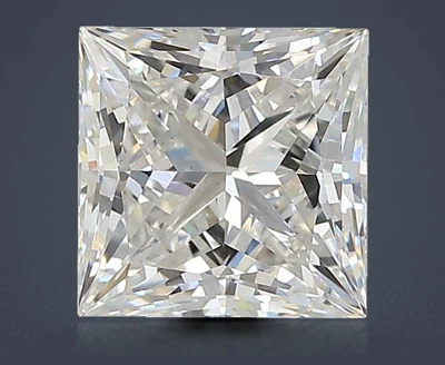 2.08ct E VS1 Rare Carat Ideal Cut Princess Lab Grown Diamond