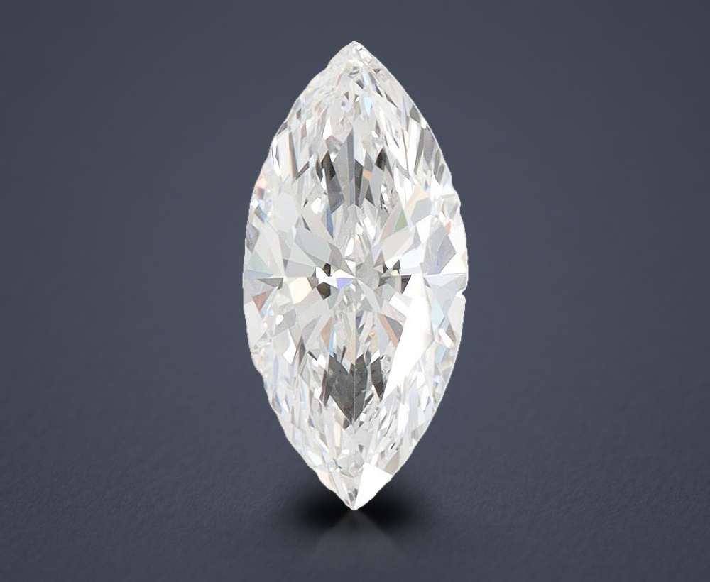 1.08ct D IF Rare Carat Ideal Cut Marquise Lab Grown Diamond