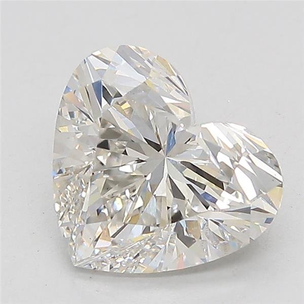 2.38ct G VS1 Rare Carat Ideal Cut Heart Lab Grown Diamond