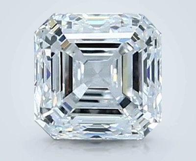 0.90ct D VVS2 Very Good Cut Asscher Diamond