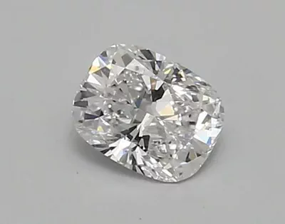 0.69ct D VVS2 Rare Carat Ideal Cut Cushion Lab Grown Diamond