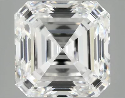 5.05ct E VS1 Rare Carat Ideal Cut Asscher Lab Grown Diamond