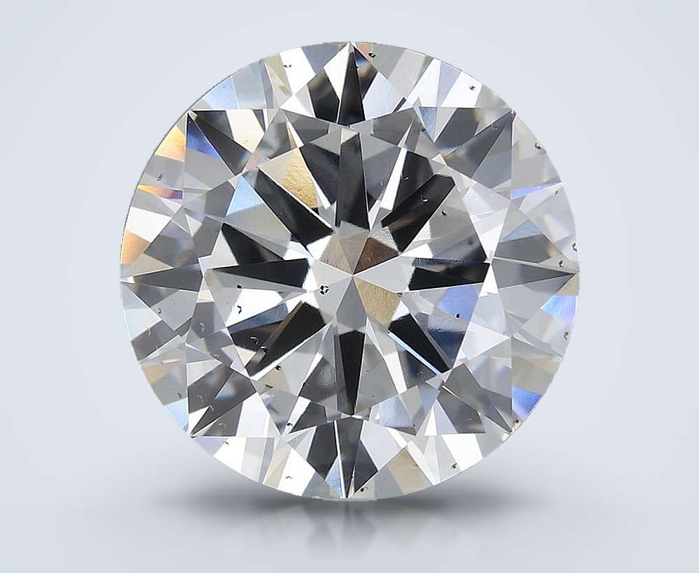 5.01ct E SI1 Excellent Cut Round Lab Grown Diamond