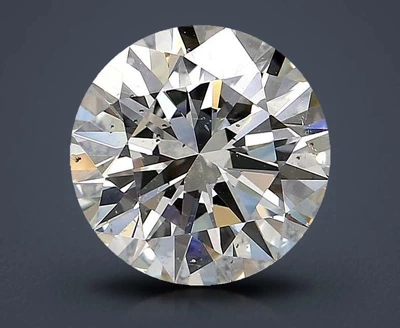 3.01ct I SI2 Excellent Cut Round Diamond