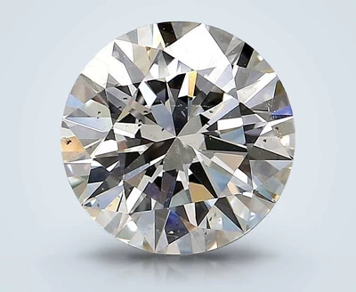 3.01ct I SI2 Excellent Cut Round Diamond
