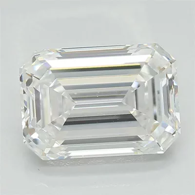 1.53ct D VVS1 Rare Carat Ideal Cut Emerald Lab Grown Diamond