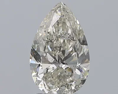 2.01ct G SI2 Rare Carat Ideal Cut Pear Diamond
