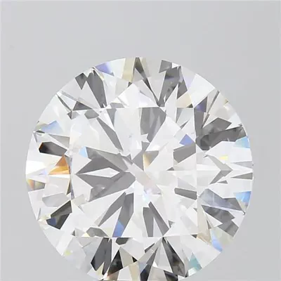 8.01ct F SI1 Rare Carat Ideal Cut Round Lab Grown Diamond