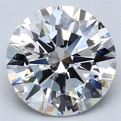 3.04ct F VS1 Rare Carat Ideal Cut Round Lab Grown Diamond