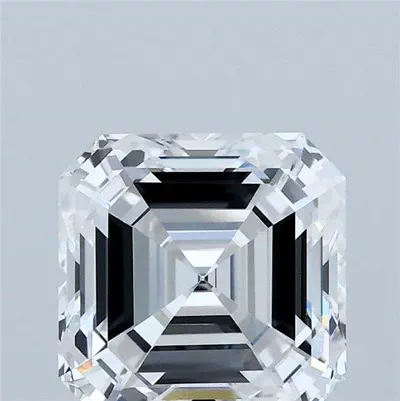 2.10ct D VVS2 Rare Carat Ideal Cut Asscher Lab Grown Diamond