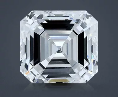 2.10ct D VVS2 Rare Carat Ideal Cut Asscher Lab Grown Diamond