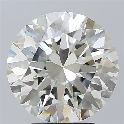 4.01ct I VS2 Rare Carat Ideal Cut Round Diamond