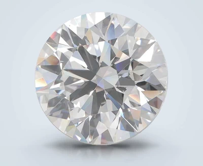 5.54ct H IF Rare Carat Ideal Cut Round Lab Grown Diamond