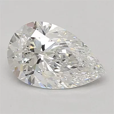1.34ct D VS2 Rare Carat Ideal Cut Pear Lab Grown Diamond