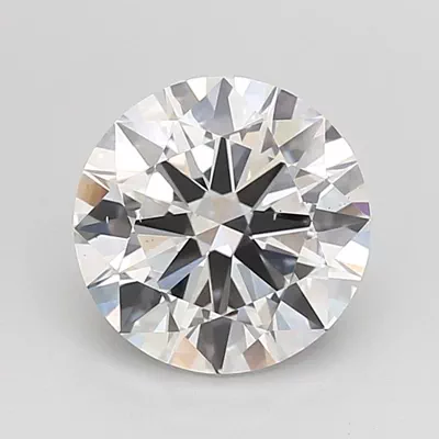 2.00ct D VS2 Rare Carat Ideal Cut Round Lab Grown Diamond