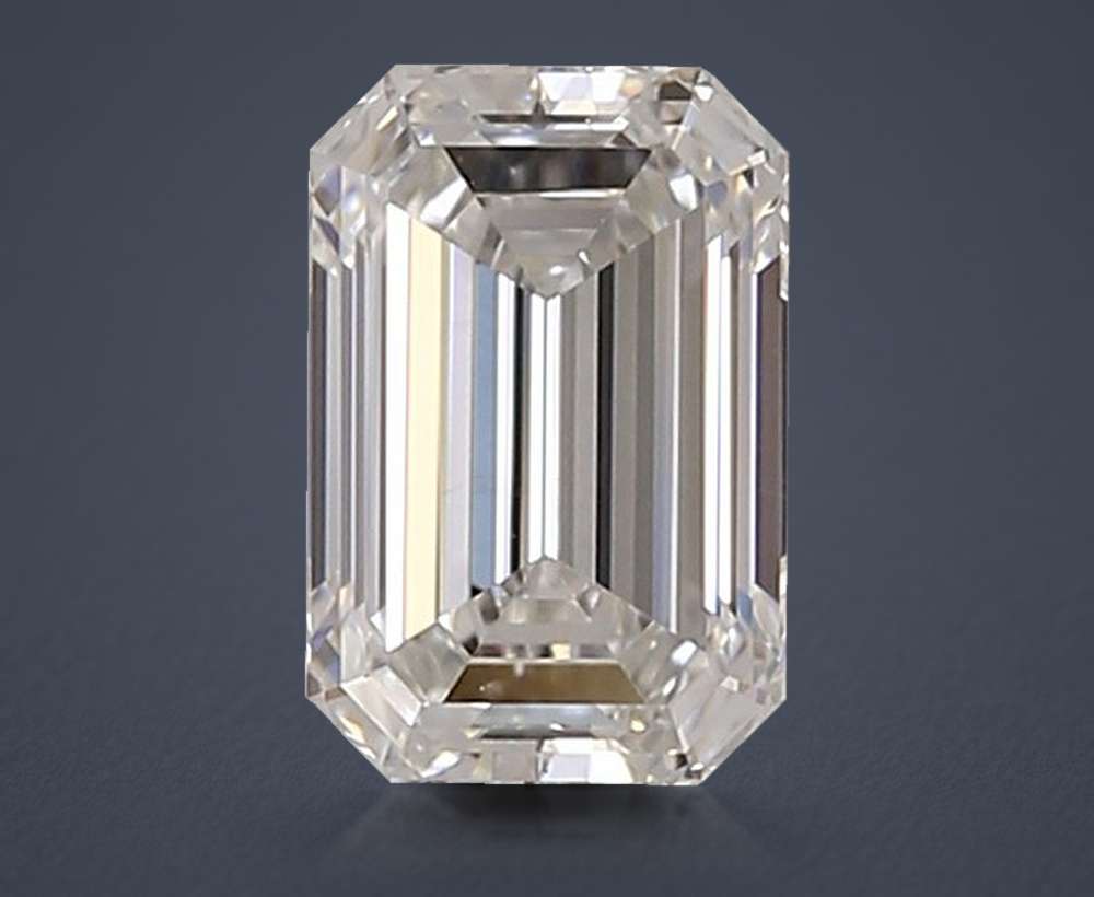 0.93ct E VS2 Rare Carat Ideal Cut Emerald Lab Grown Diamond