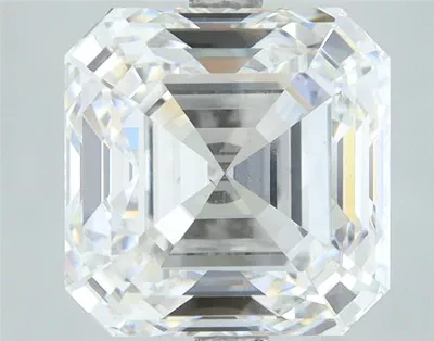 5.51ct E VS1 Rare Carat Ideal Cut Asscher Lab Grown Diamond