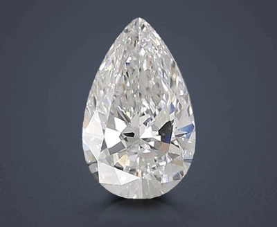 0.92ct D VS2 Rare Carat Ideal Cut Pear Lab Grown Diamond