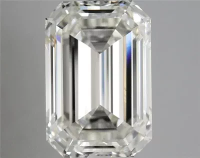 6.04ct K VS1 Rare Carat Ideal Cut Emerald Diamond