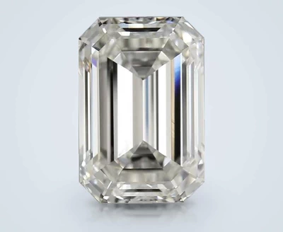 6.04ct K VS1 Rare Carat Ideal Cut Emerald Diamond