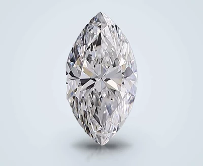0.61ct D VS2 Rare Carat Ideal Cut Marquise Diamond