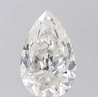 2.01ct I SI2 Rare Carat Ideal Cut Pear Diamond