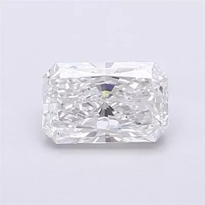 0.69ct D VVS2 Rare Carat Ideal Cut Radiant Lab Grown Diamond