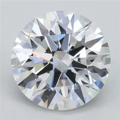 6.08ct D VVS1 Rare Carat Ideal Cut Round Lab Grown Diamond