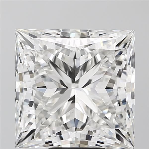 9.19ct G VVS2 Rare Carat Ideal Cut Princess Lab Grown Diamond