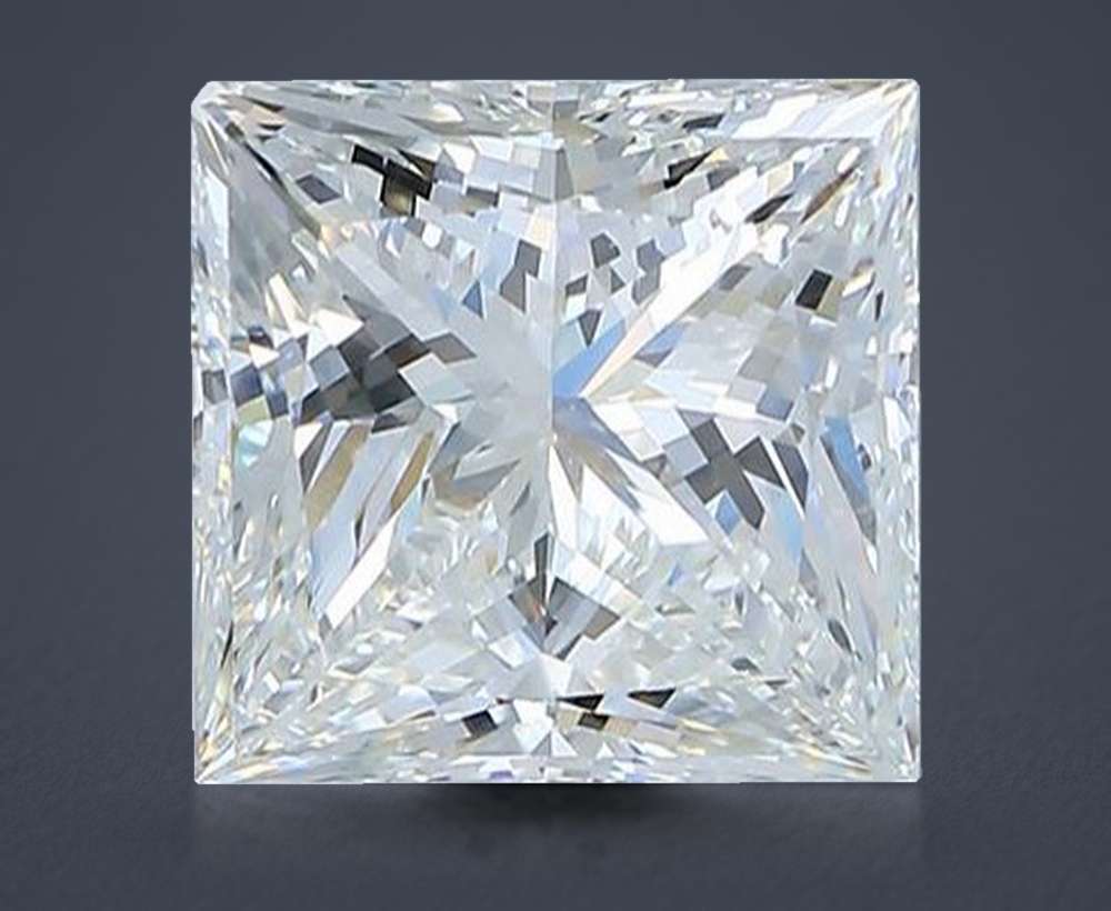 3.05ct G VS1 Excellent Cut Princess Diamond