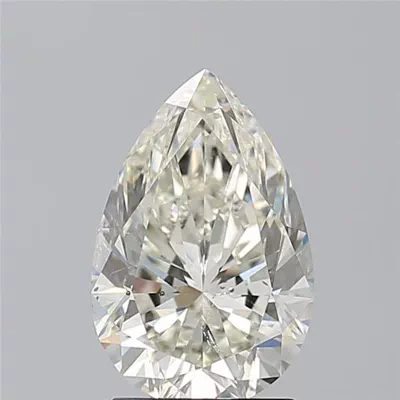 2.20ct K SI2 Rare Carat Ideal Cut Pear Diamond