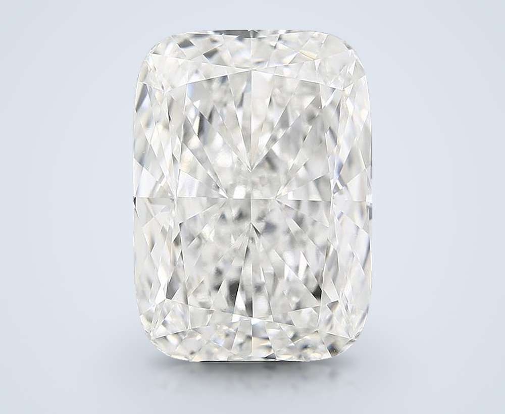 15.03ct F VVS2 Rare Carat Ideal Cut Cushion Lab Grown Diamond