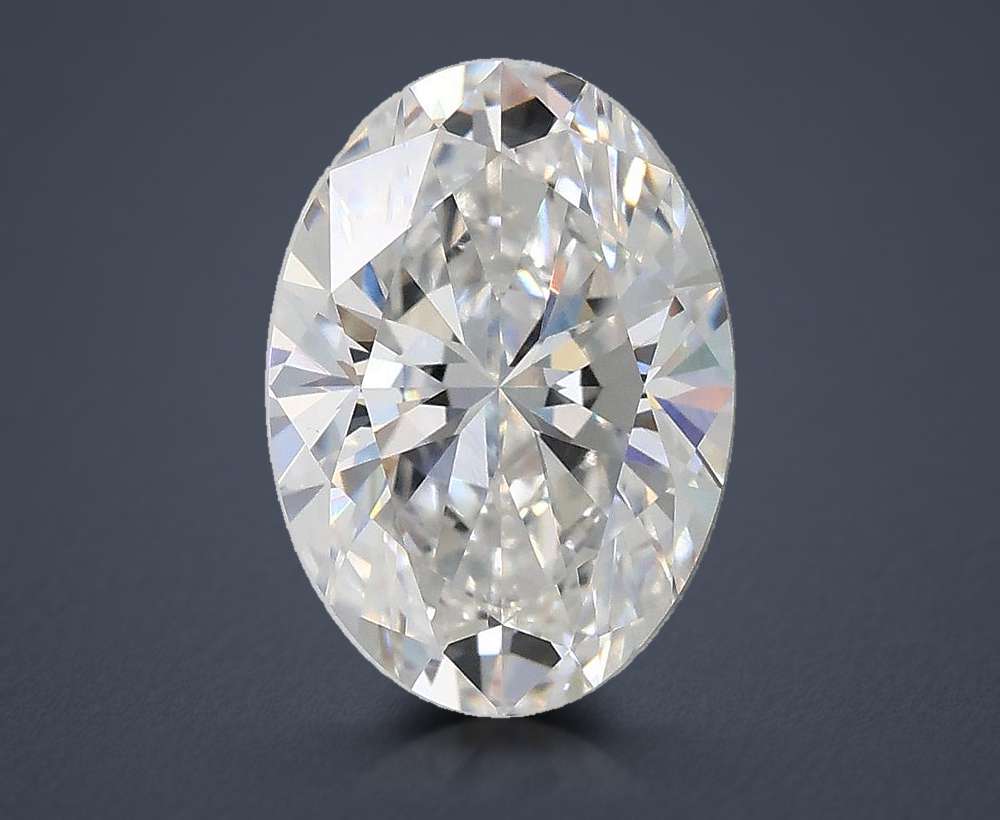 2.05ct E VS1 Rare Carat Ideal Cut Oval Lab Grown Diamond