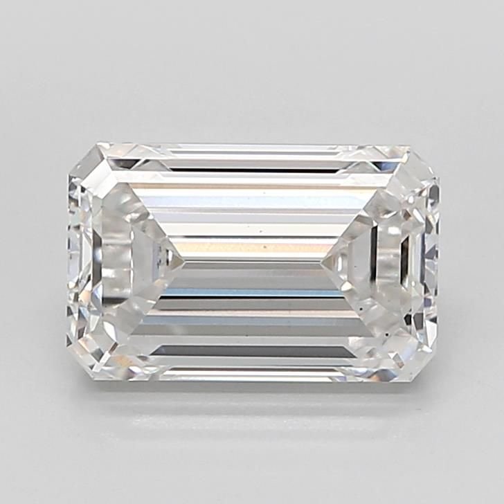 4.02ct F VS1 Rare Carat Ideal Cut Emerald Lab Grown Diamond