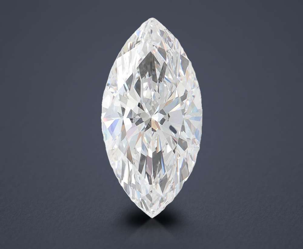 2.10ct D VVS1 Rare Carat Ideal Cut Marquise Lab Grown Diamond