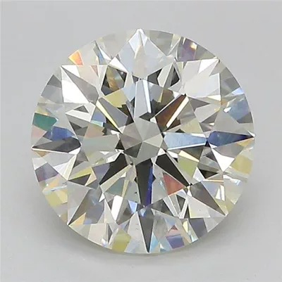2.57ct J VS1 Rare Carat Ideal Cut Round Lab Grown Diamond