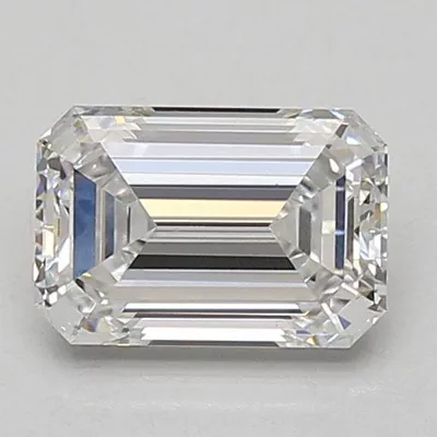 1.59ct D VS1 Rare Carat Ideal Cut Emerald Lab Grown Diamond