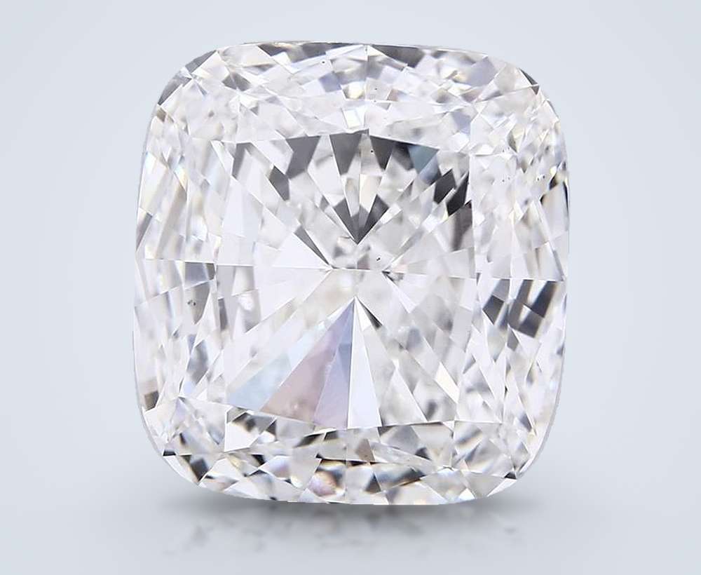 15.02ct F VS2 Excellent Cut Cushion Lab Grown Diamond