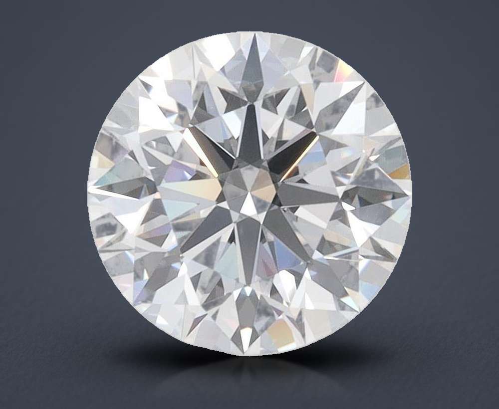 2.08ct E VVS2 Rare Carat Ideal Cut Round Lab Grown Diamond