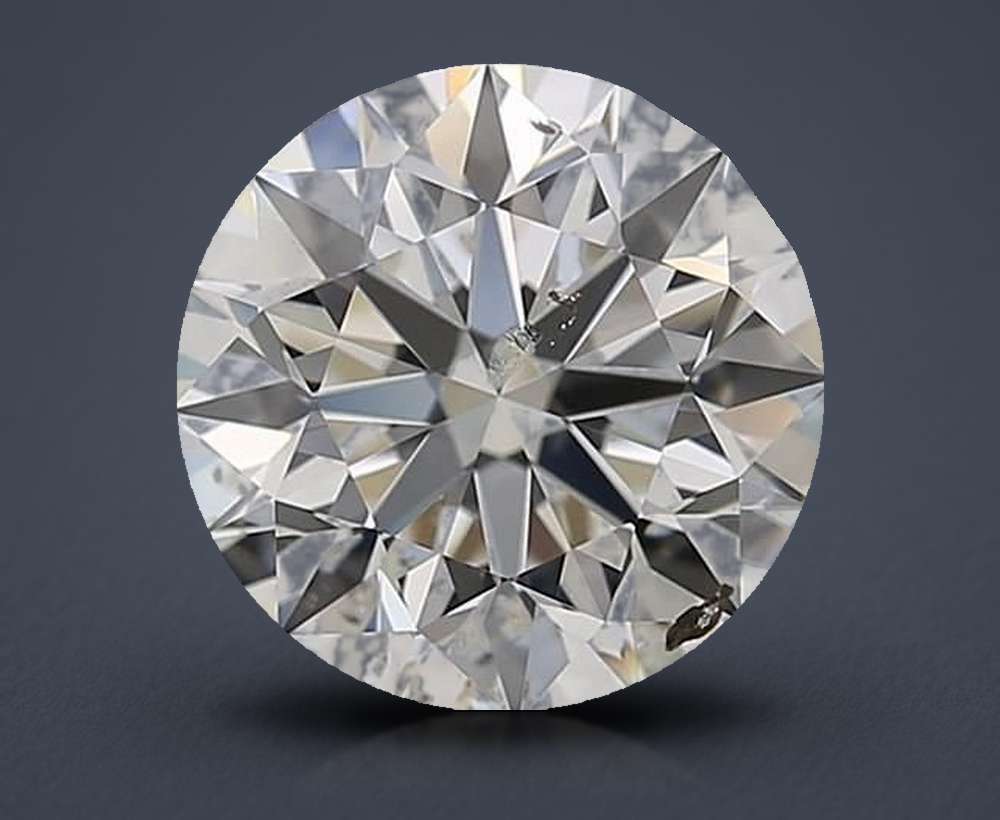 2.14ct H SI2 Excellent Cut Round Diamond